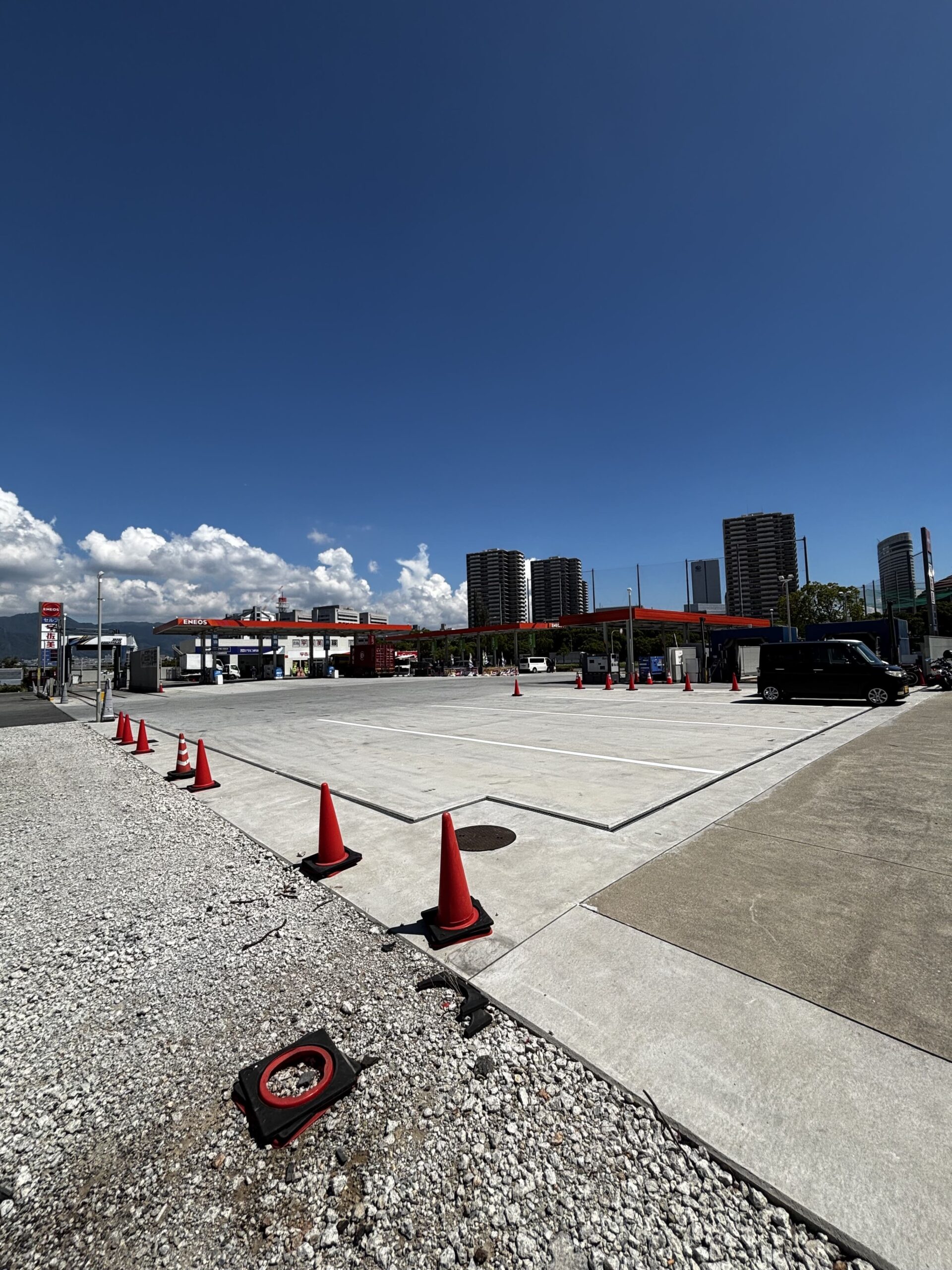 ガソリンスタンド新築工事（宇佐美ポートアイランド店）